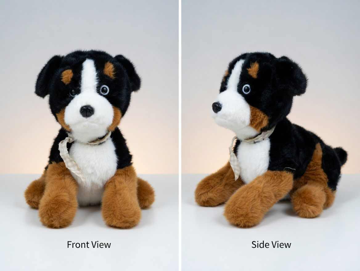 Bernese Dog Plush Toy