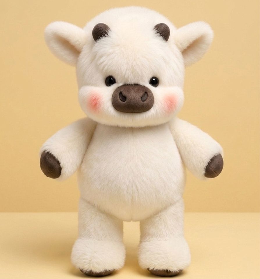 Cow Running Plushie