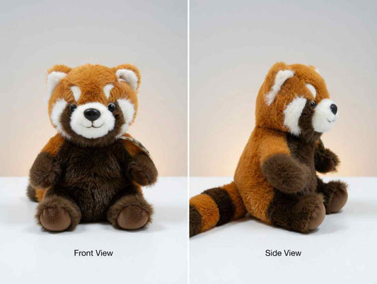 Lying Raccoon Plush Toy